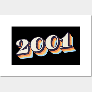 2001 Birthday Year Posters and Art